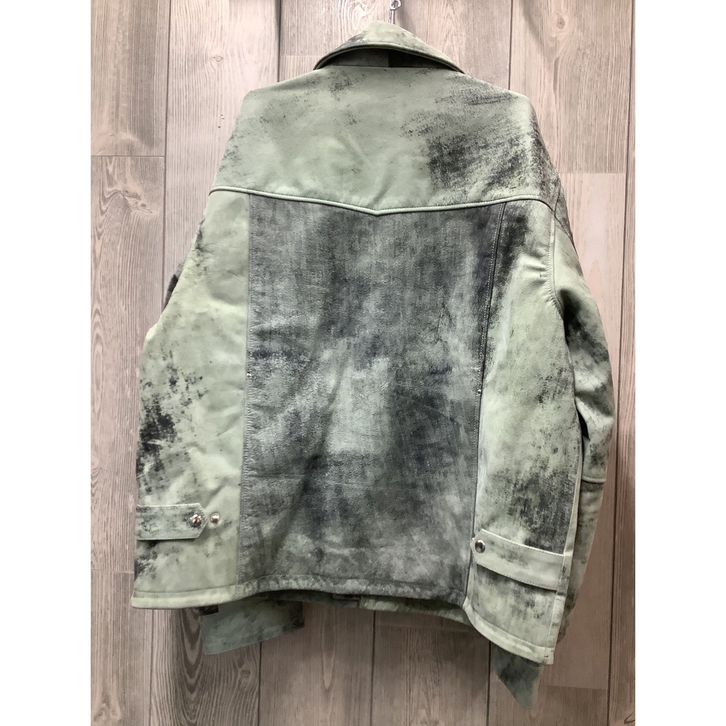 Ranchmans Leather Jacket, Distressed Grey