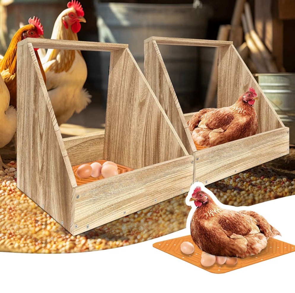 Rubber Chicken Nesting Pads