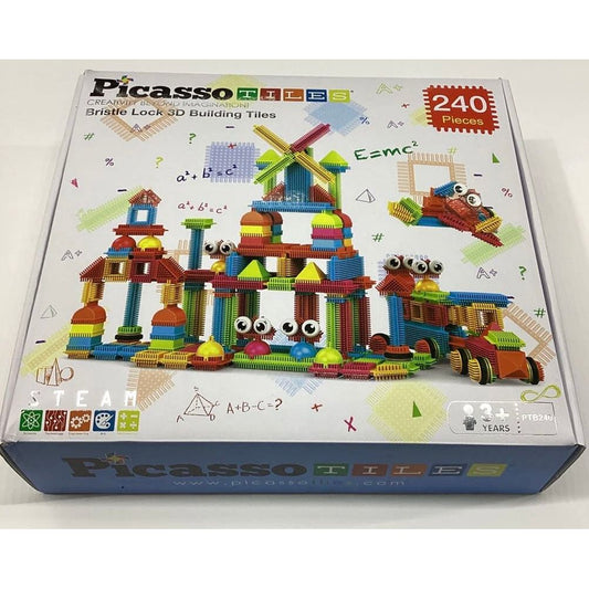 Picasso Tiles - Bristle Lock 3D Building Tiles PTB240