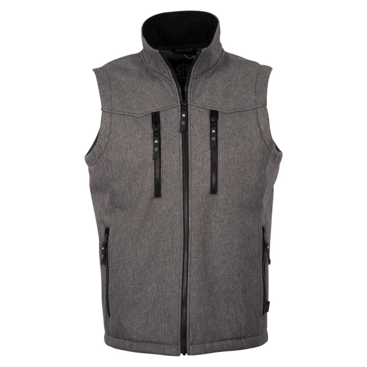 STS Ranchwear Slack Heather Gray Vest