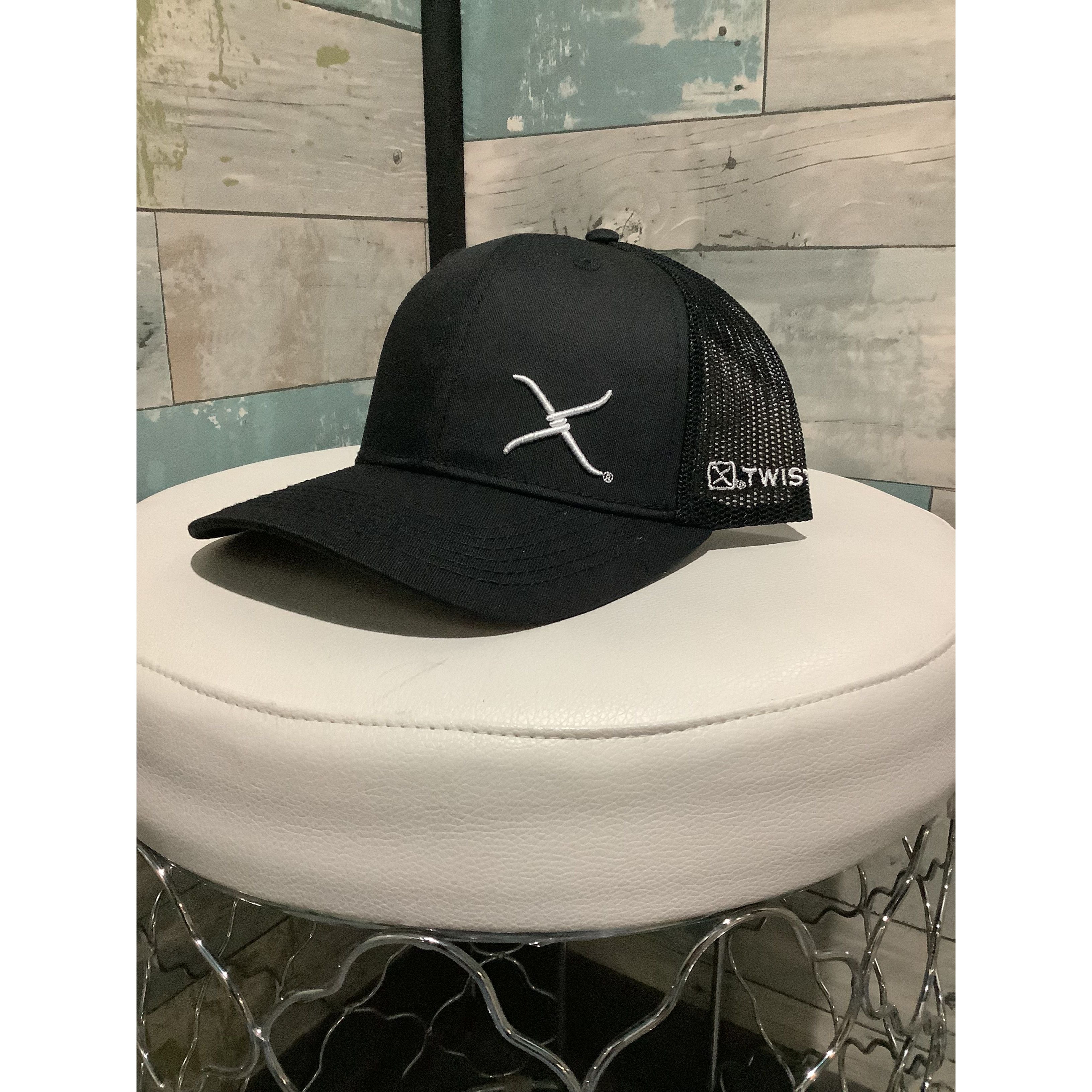 Twisted X Black Ball Cap