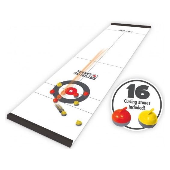 Curling Canada - Table Top Roll-Up Curling Game Set