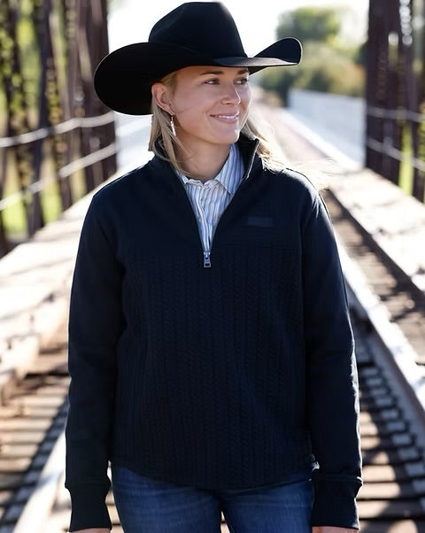 Cinch Ladies Pullover
Long Sleeve 1/4 Zip MAK9936002-MAK9936001