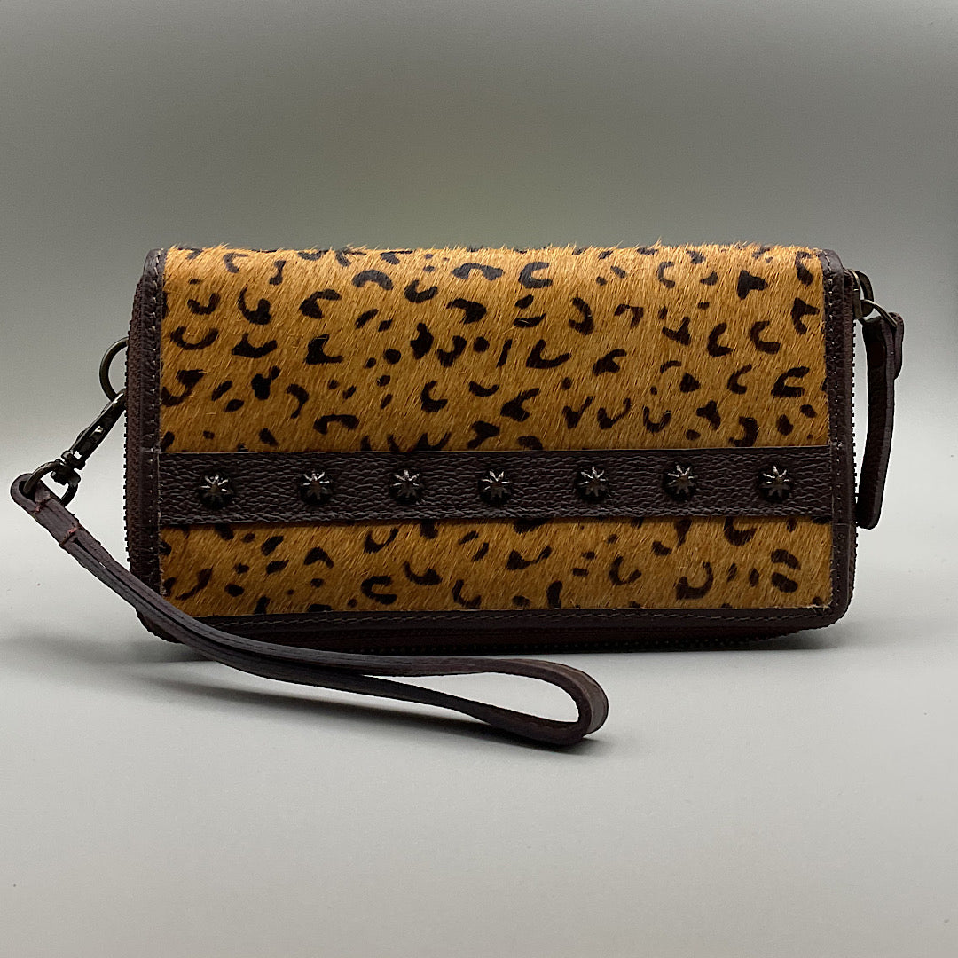 Rafter T - Leopard Print Wallet RTRC BL 427L