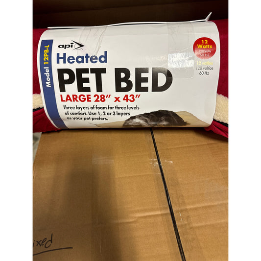 Allied Precision Heated Pet Bed Large Green