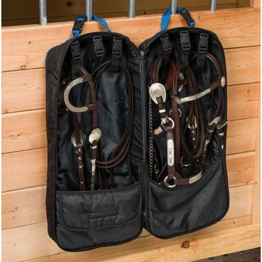 Tough 1 Double Sided Halter/Bridle Bag Grey 61-1020-225-0