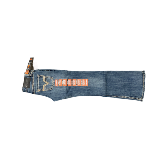 ROCK & ROLL Boy’s Jean - BB GUN, Regular Fit, BOOTCUT, Leather Stitched Pocket, BB0BD07368