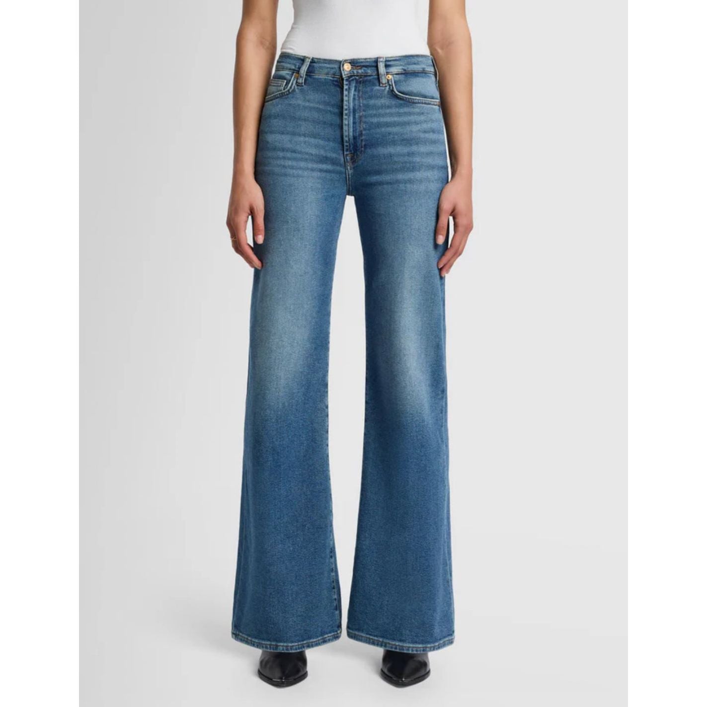 * 7 for All Mankind Ladies Jeans Ultra High Rise Jo Luxe Vintage 7U521A91