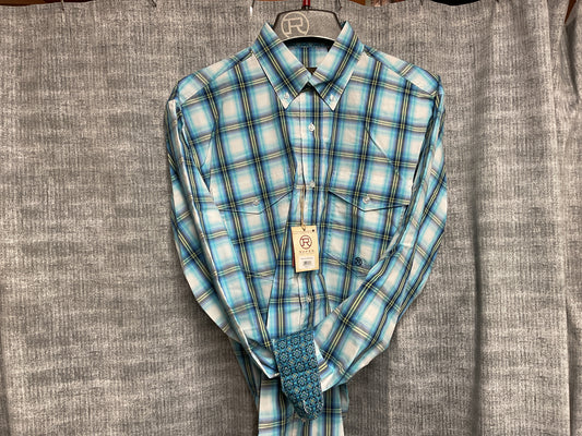 Roper Men’s Long Sleeve Western Shirt 3-01-378-5018