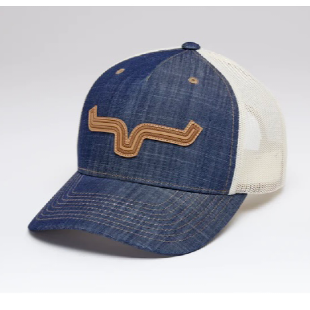 Kimes - Roped LP Denim & Cream Snap Back Men’s Ball Cap