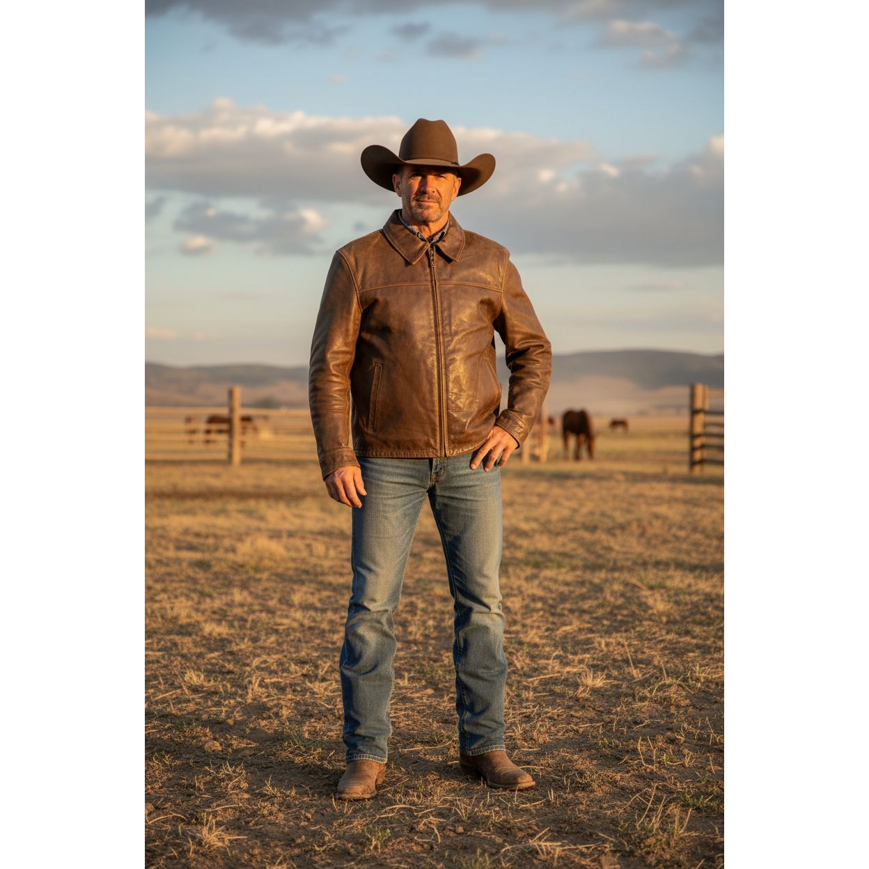 Ranchmans Leather Jacket