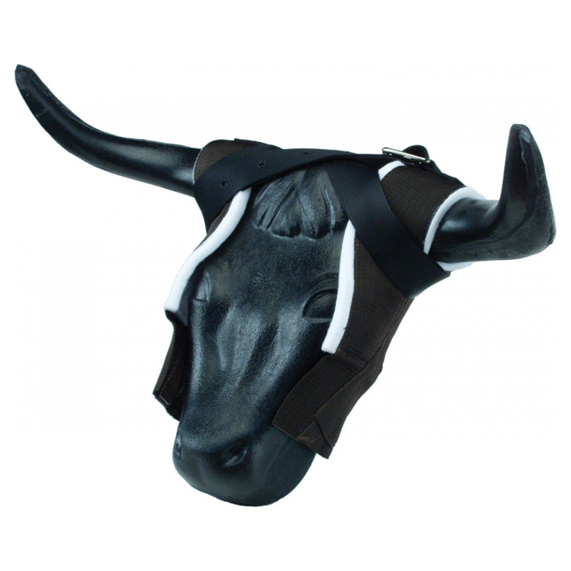 Western Rawhide Black Figure 8 Horn Protector