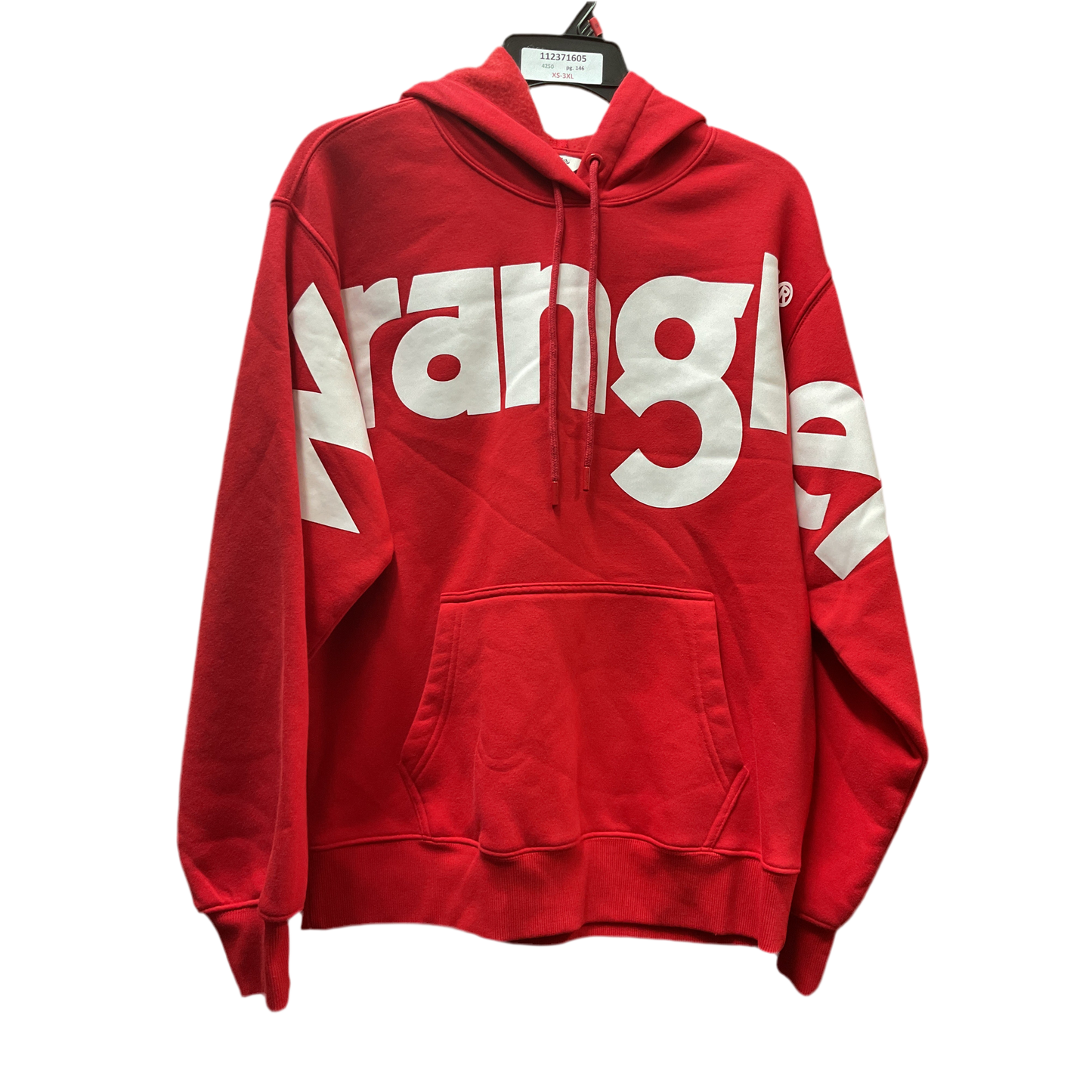 Women's Wrangler Bold Logo Hoodie Brown 112361173 and Red 112371605
