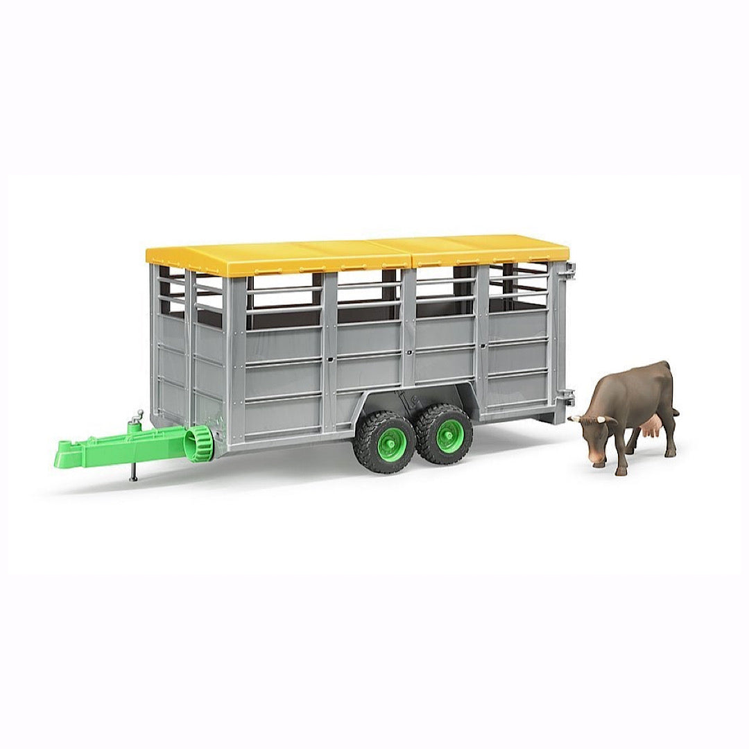 Bruder - Livestock Trailer With Cow Set 02227