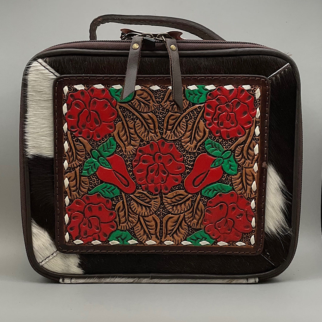 American Darling - Hide & Tooled Jewelery Case ADBGA300L