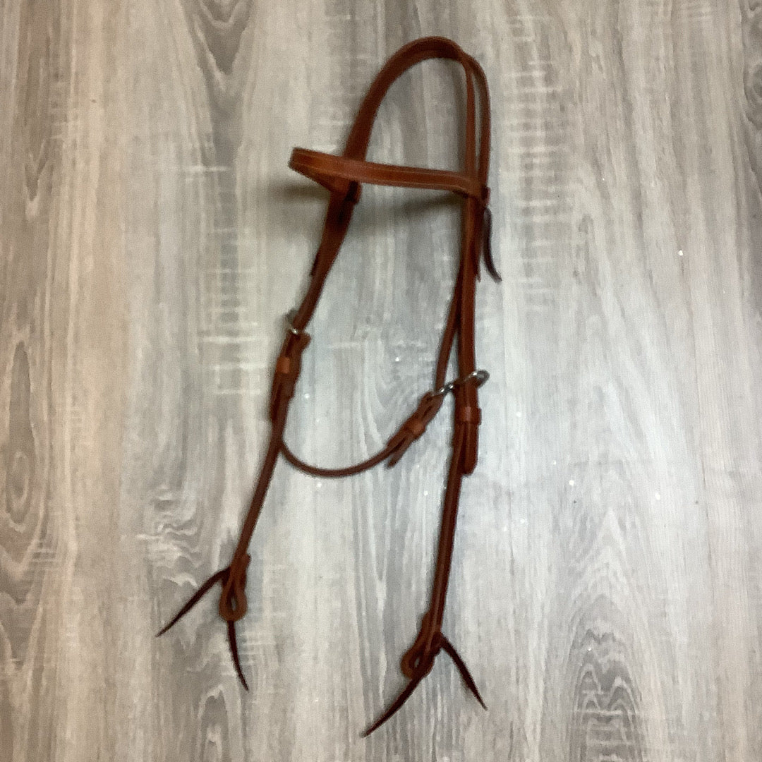 Mouse n’ Ruby - Oversized/Draft Tan Leather Browband Headstall