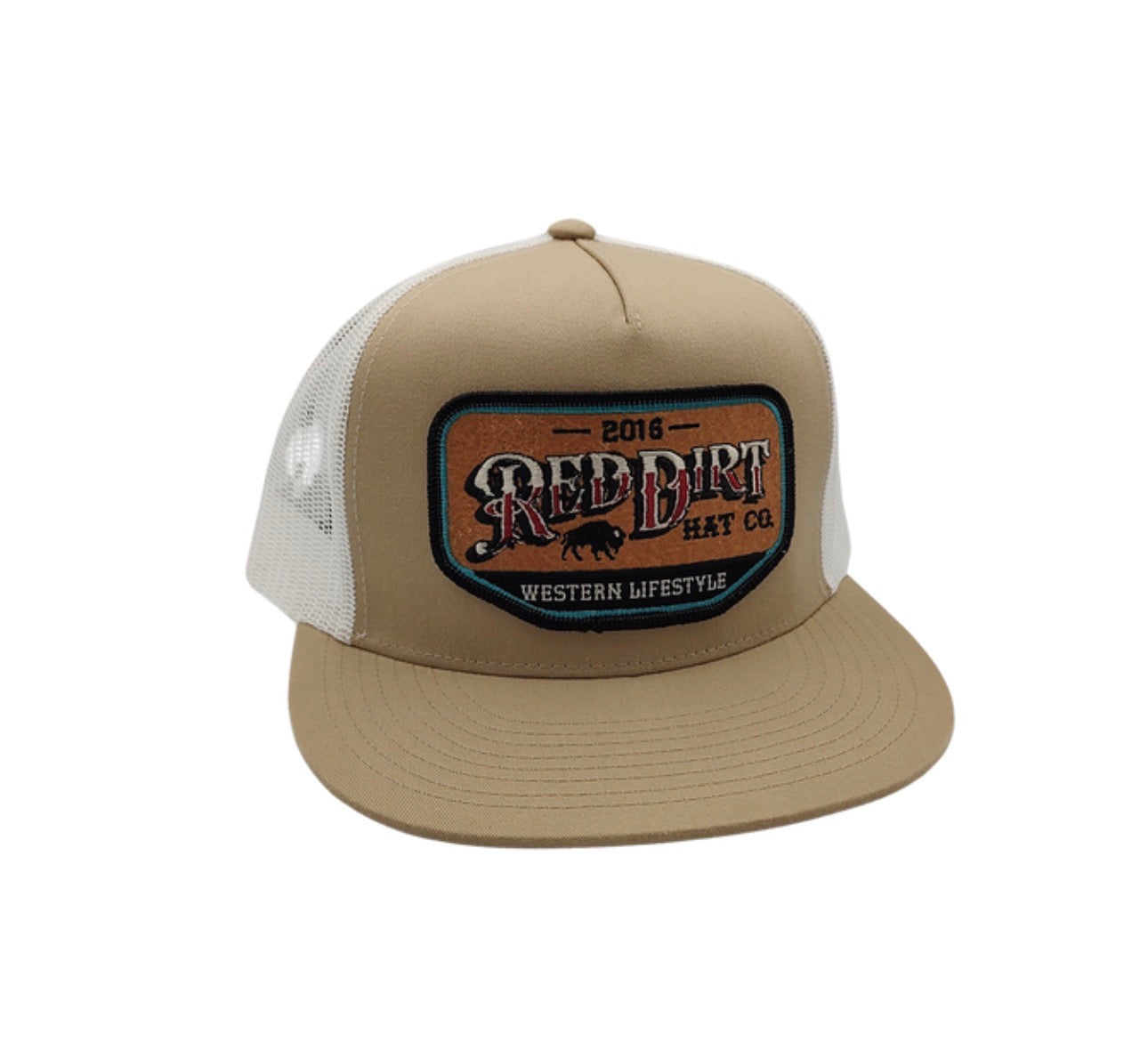 Red Dirt Hat Co. - The Lifestyle - Khaki / White RDHC-484