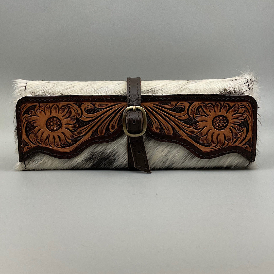 American Darling - Hide & Tooled Wallet ADBGA245E