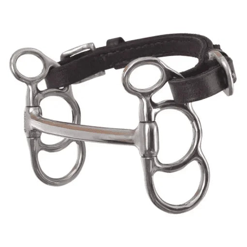 REINSMAN® DIAMOND R™ 2 RING MULLEN BUTTERFLY PONY BIT DR410