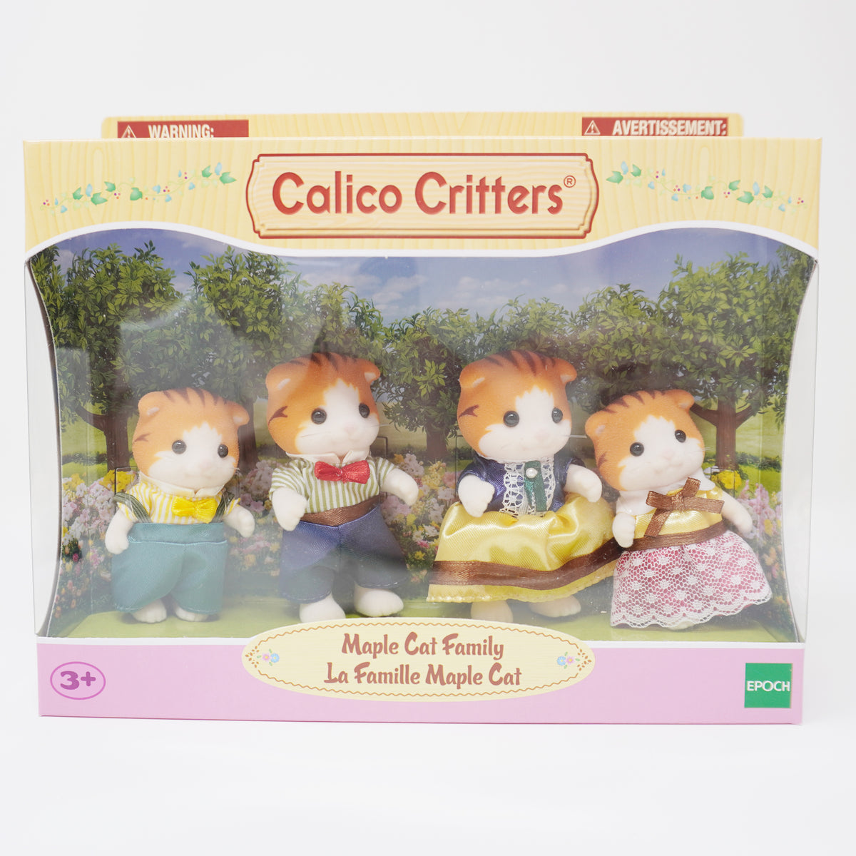 Calico Critters Maple Cat Family