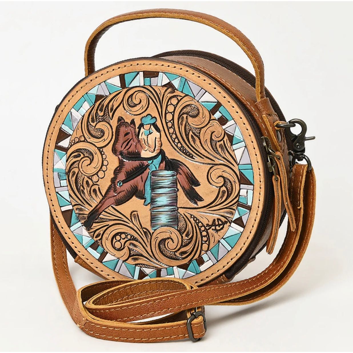 American Darling Barrel Racing Western Handbag Purse