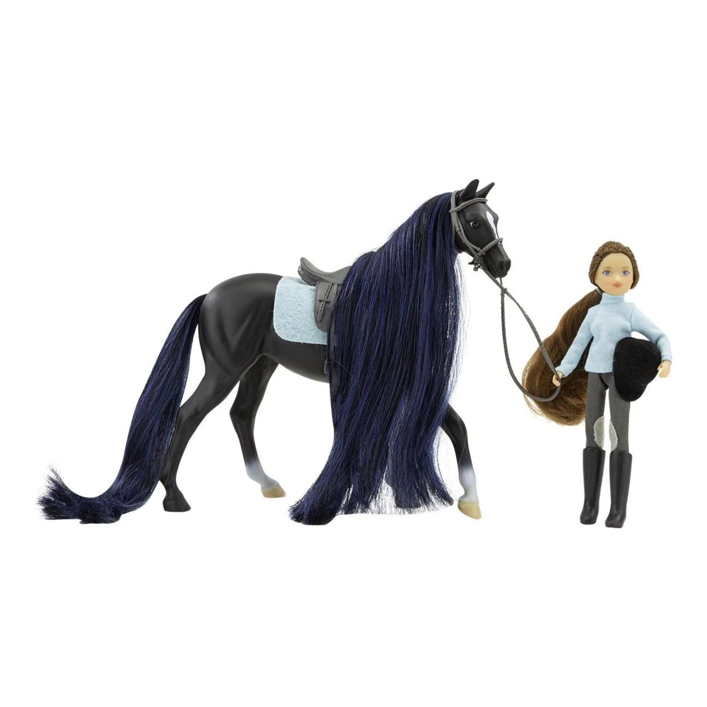 Breyer - Thoroughbred & English Rider Set 61145