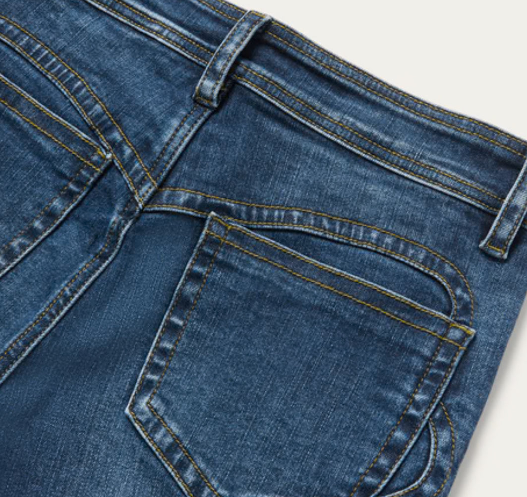 STETSON 921 HIGH WAIST FLARE FIT JEAN