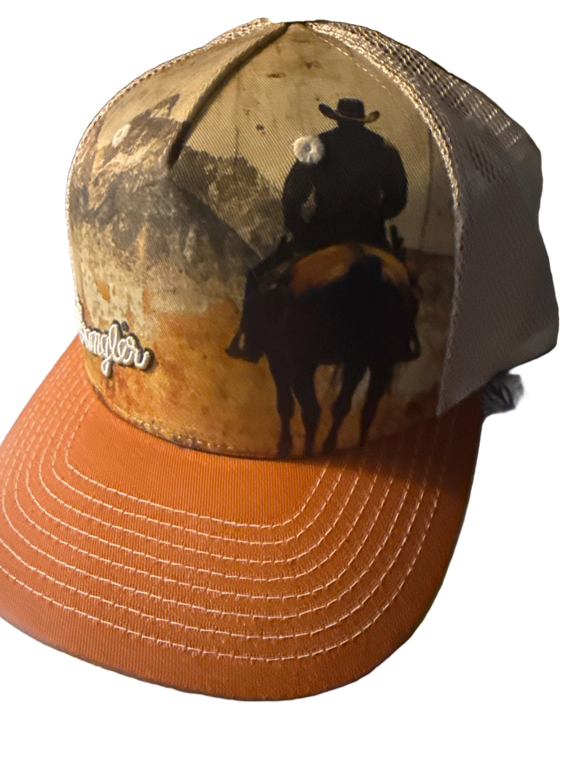 Wrangler Cowboy Western Scene