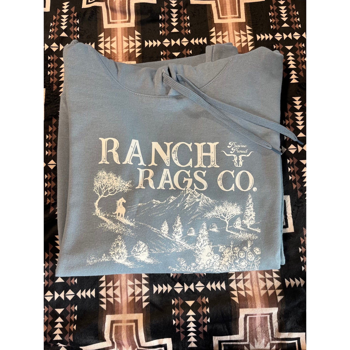 Ranch Rags Prairie Proud Scenic Hoodie