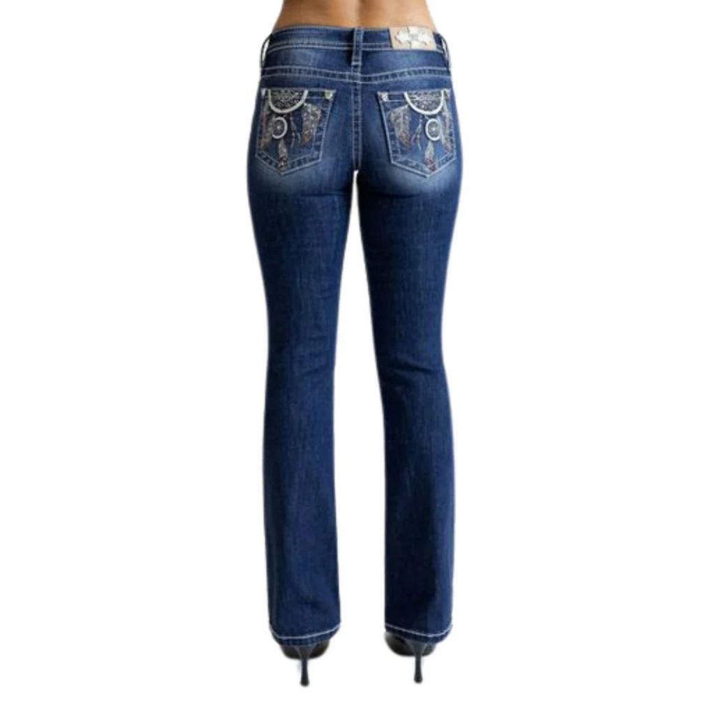 MISS ME Ladies Jeans M9351BV Mid Rise