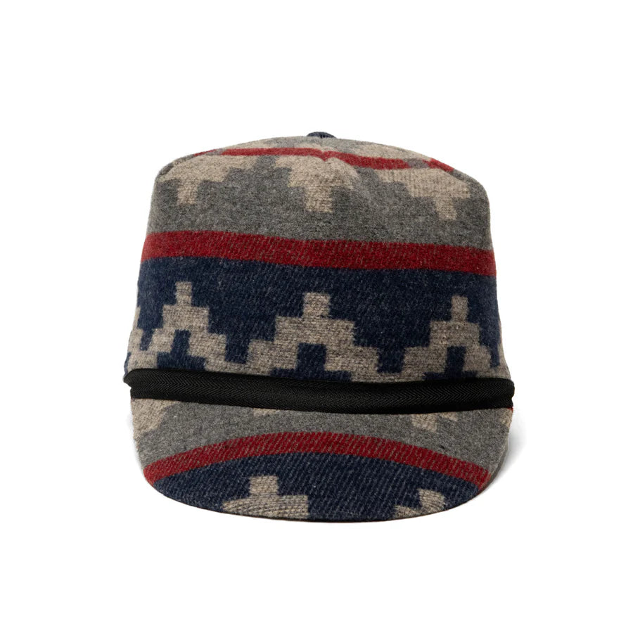 Crown Cap Navajo Wool Blend Stockman Cap Winter Hat 1-1201N