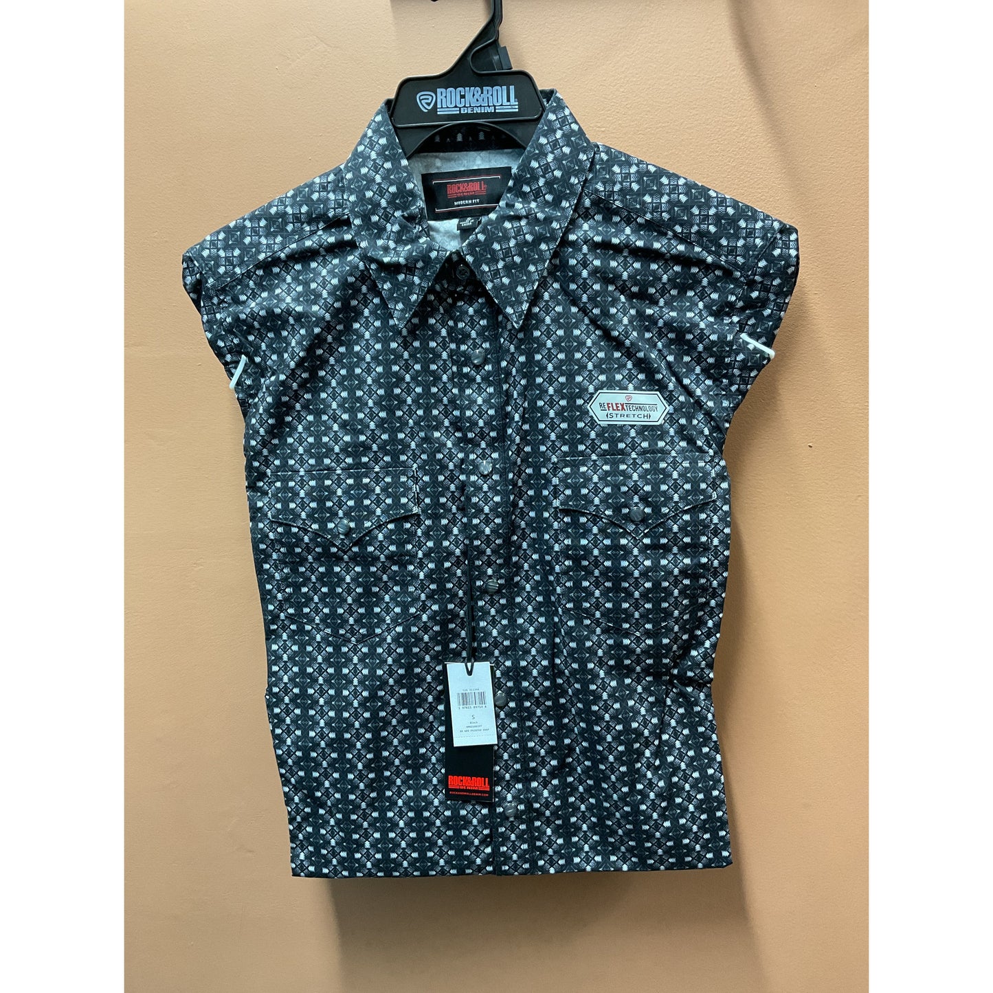 Rock & Roll Men’s Western Shirt, Long Sleeve, BMN2S08297