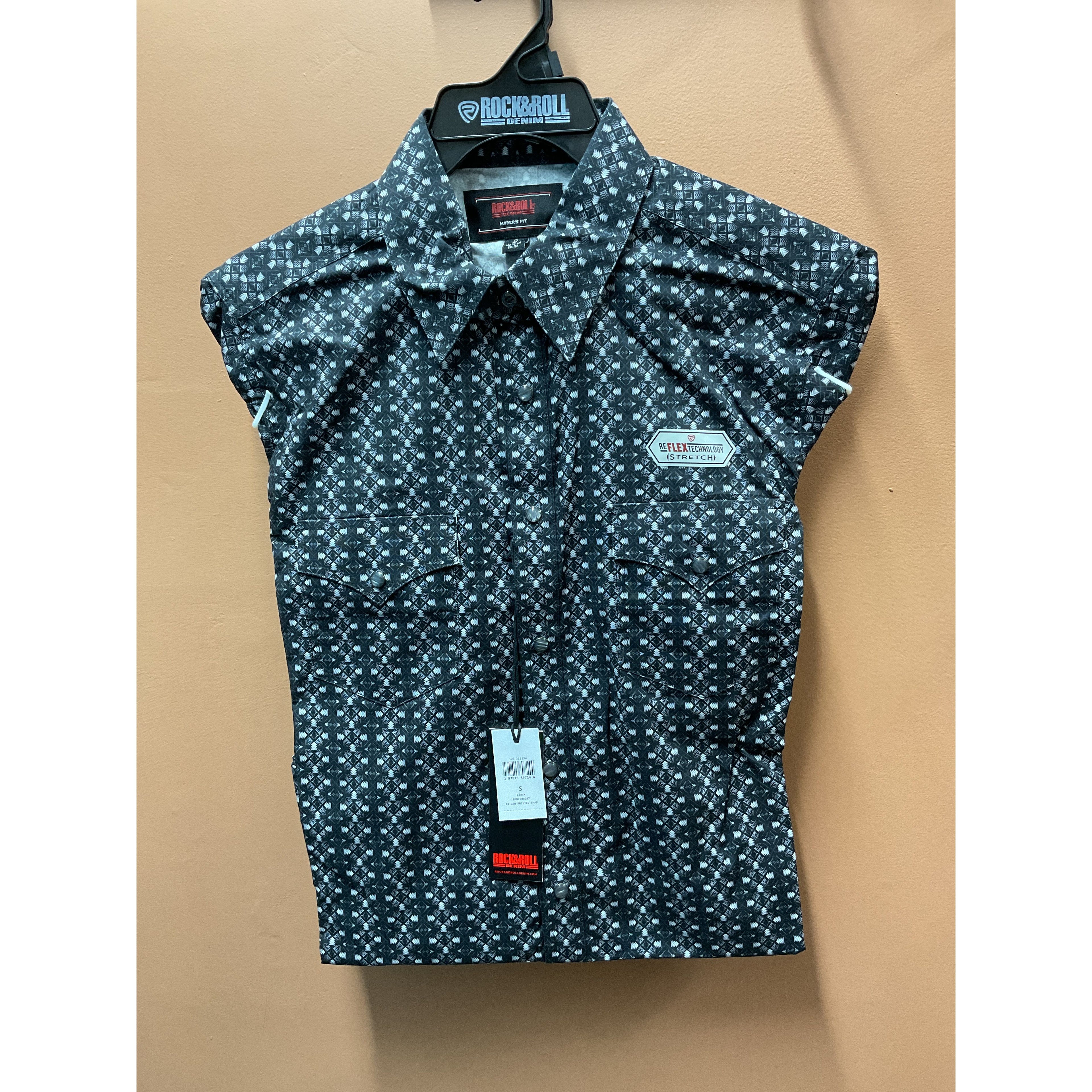 Rock & Roll Men’s Western Shirt, Long Sleeve, BMN2S08297