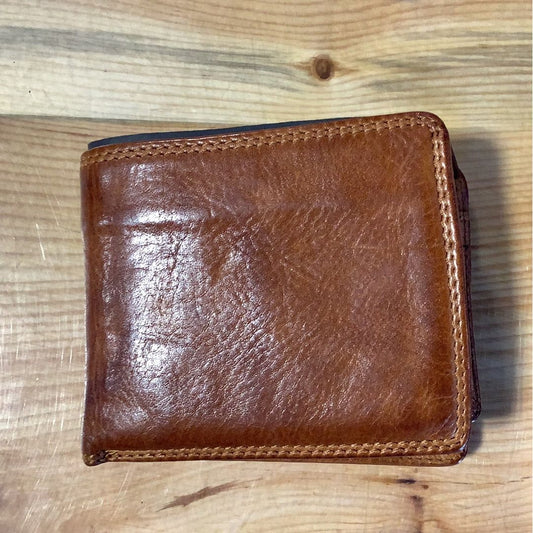 Spaghetti Western Mens Wallet Tan