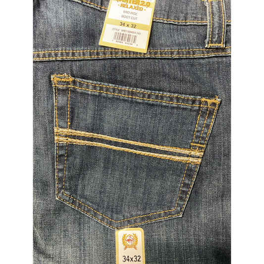 Cinch Men’s Jean - Carter 2.0, Mid Rise, Boot Cut MB71934024