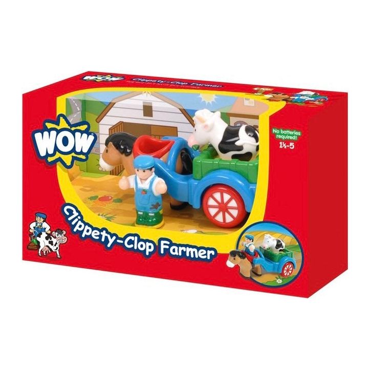 Wow - Clippety-Clop Farmer Horse & Cart Set 10470