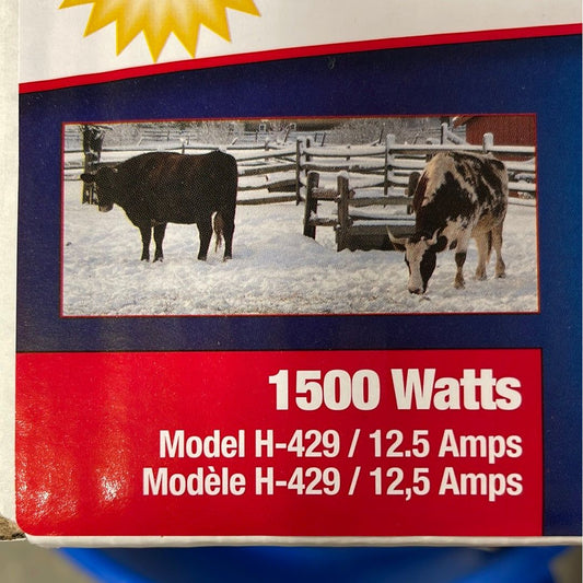Farm Innovators Submergible Stock Tank Deicer 1500watt