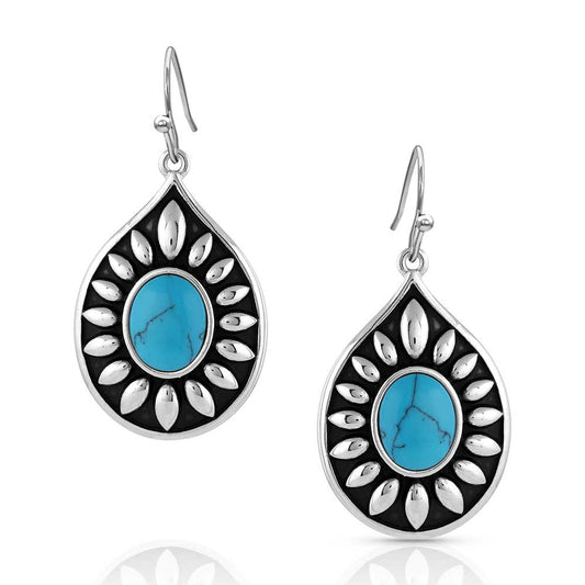 Montana Earrings Beaming Turquoise ER5130