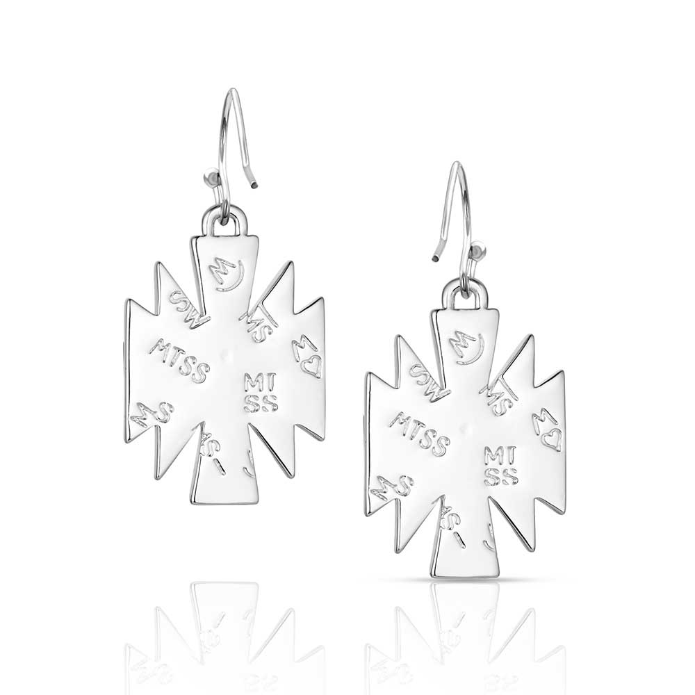 Montana Silversmith Southwestern Sun Turquoise Earrings ER6603