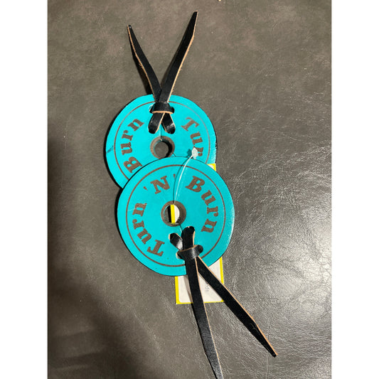 Showman Bit Guards - Turn N Burn Turquoise 176402