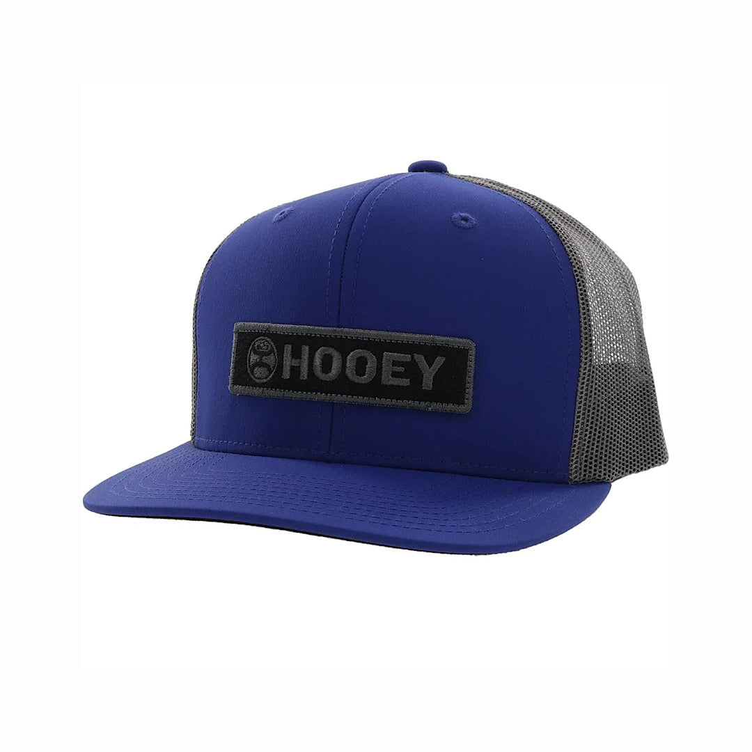 Hooey - Lock-Up Blue & Grey Snap Back Youth Ball Cap 2213T-NVGY-Y