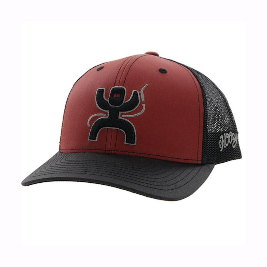 Hooey - Arc Rust & Black Snap Back Men’s Ball Cap 2221T-RUBK