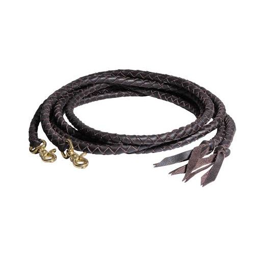 Professional’s Choice Reins Braided Brown