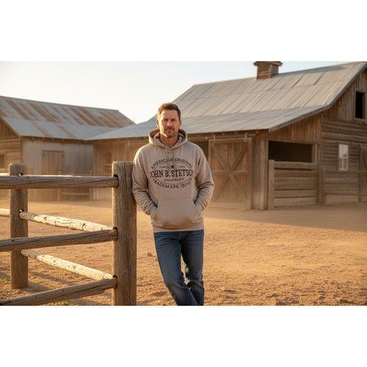 Stetson Men’s Hoodie, Brown 1109705620937