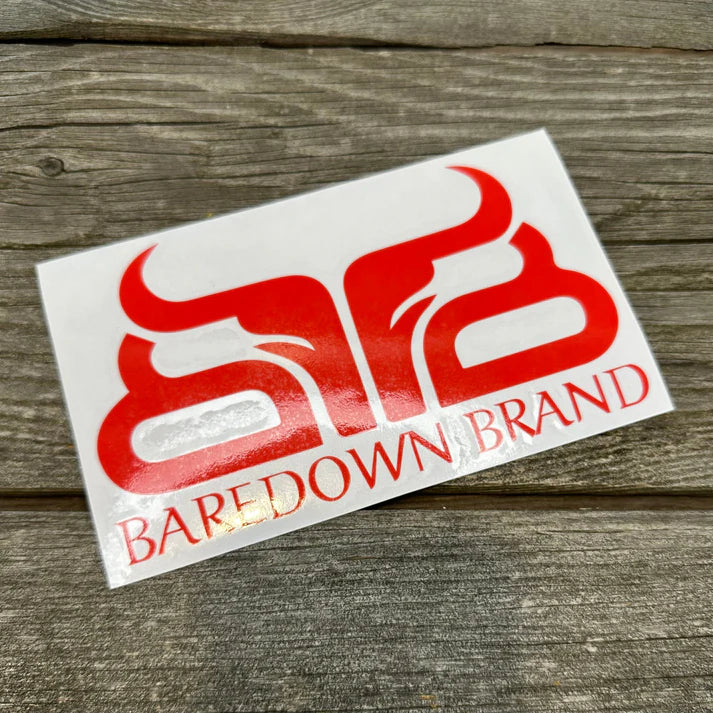 Baredown Decal