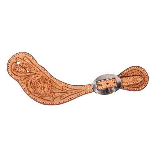 Professional Choice FLORAL ROUGH-OUT SPUR STRAP