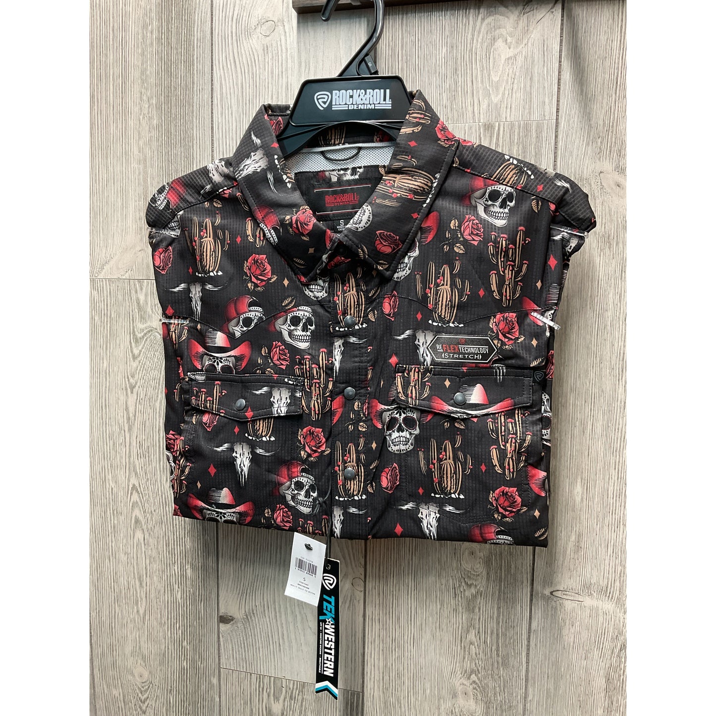 Rock & Roll Men’s, Snap Shirt BWN2S08400
