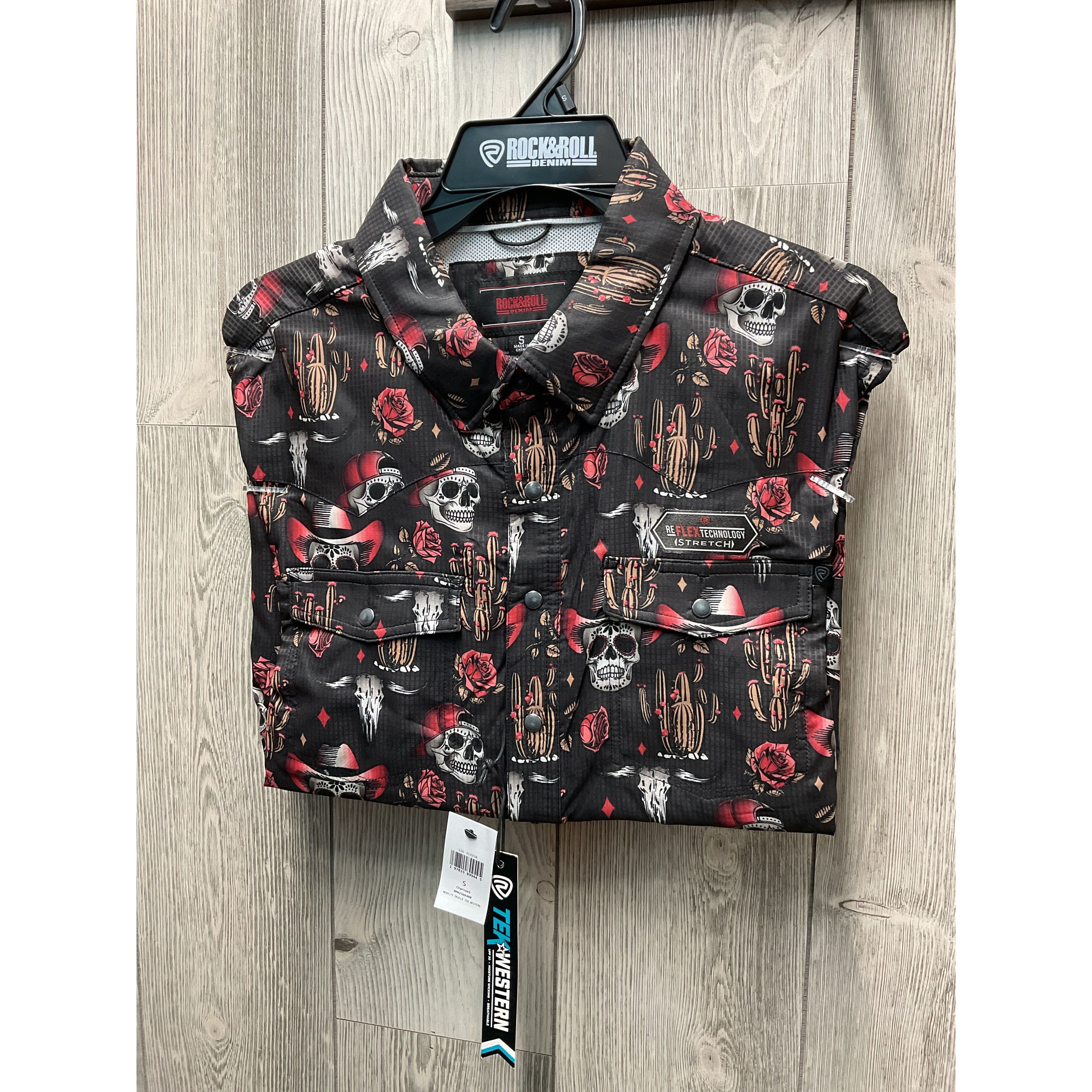 Rock & Roll Men’s, Snap Shirt BWN2S08400