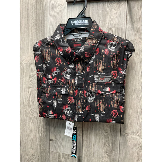 Rock & Roll Men’s, Snap Shirt BMN2S08400