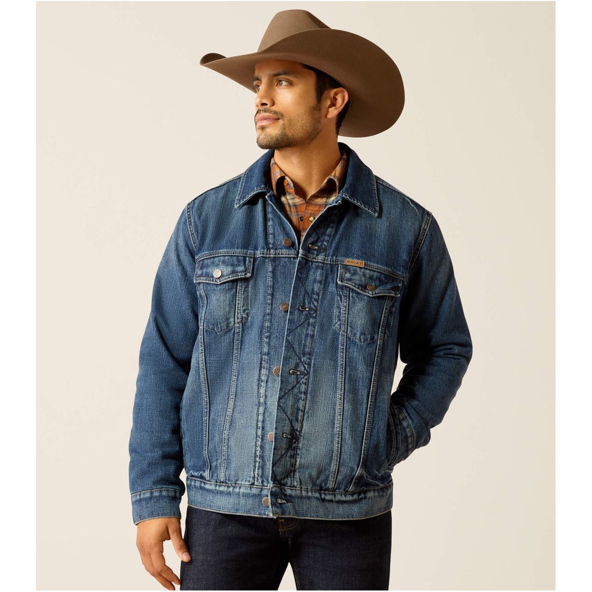 Ariat Men’s Blanket Lined Trucker Jacket